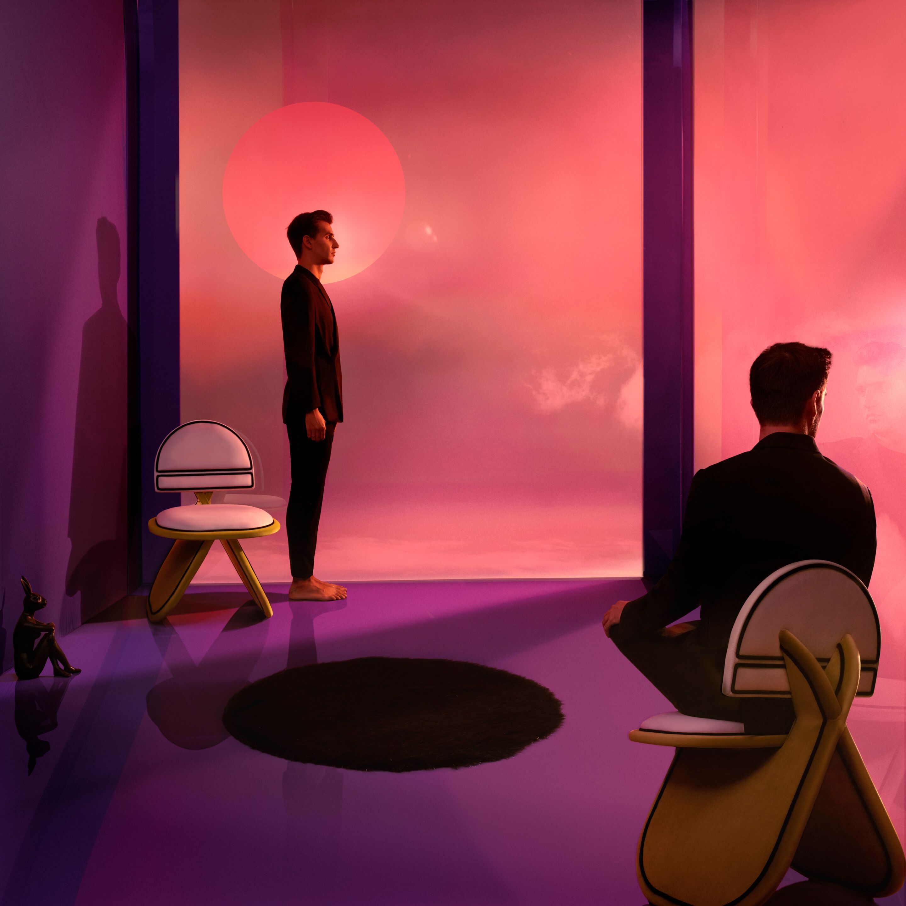 Бархатный мягкий стул DOVAIN STUDIO MECO ARCH-00073637 - Вид №6