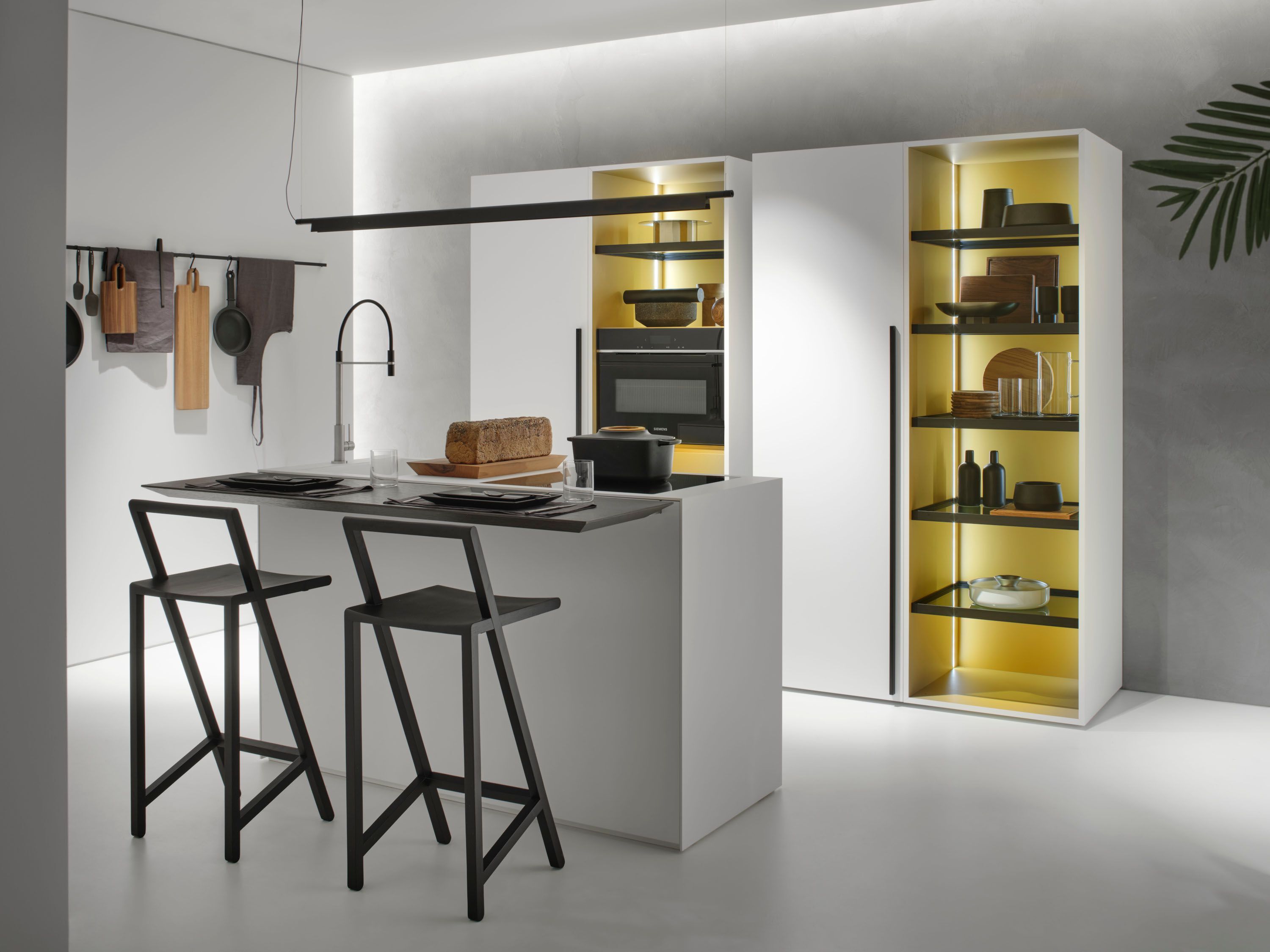 Кухня с островом в Fenix Falper SLK ARCH-00115412