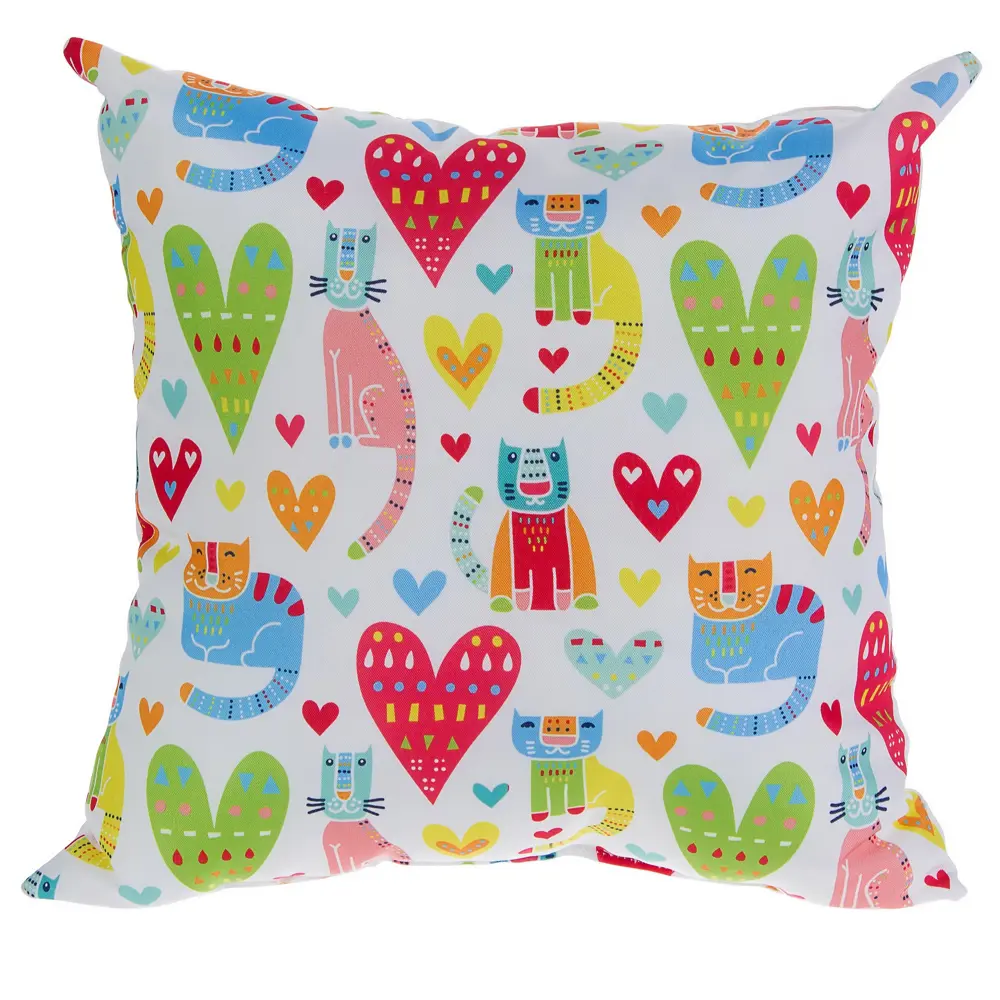 Подушка «Влюблённые коты» 40х40 см SEASONS STLM-2212224