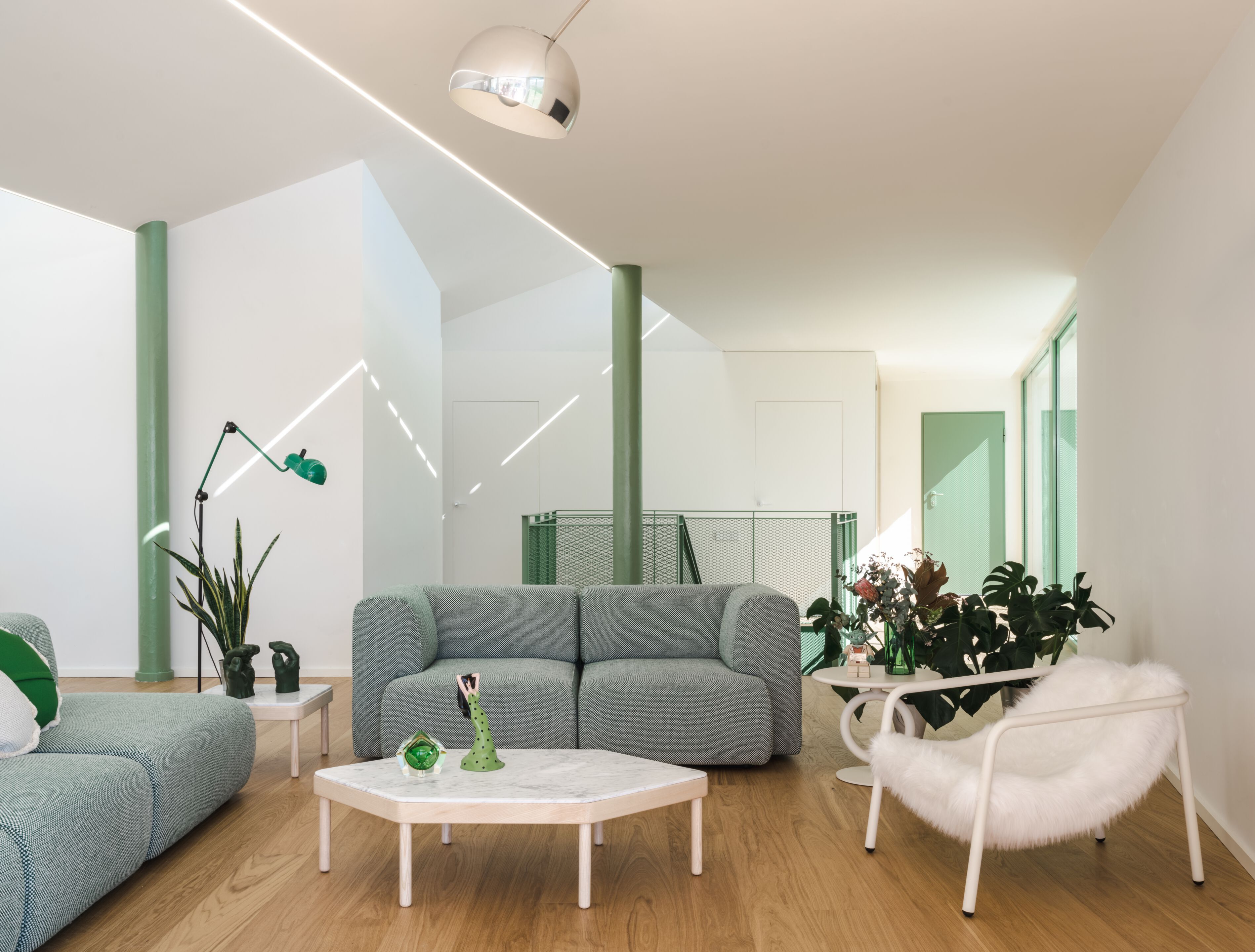 3-местный хлопковый модульный диван SANCAL ARCH-00058771 - Вид №5