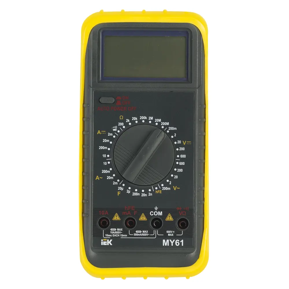 Мультиметр цифровой IEKProfessional MY61 STLM-2000605