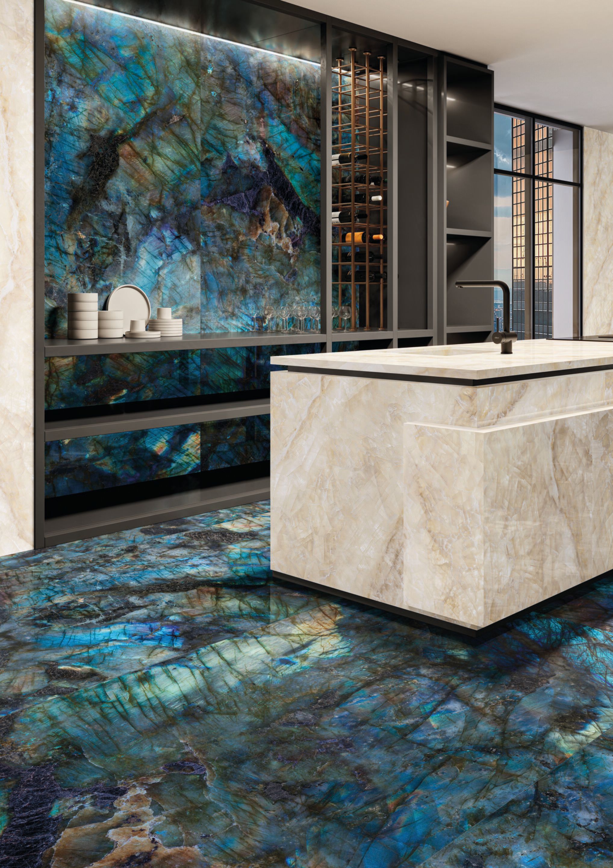 Мраморный пол / покрытие EmilCeramica Lumia Marble Tele ARCH-00044343 - Вид №6