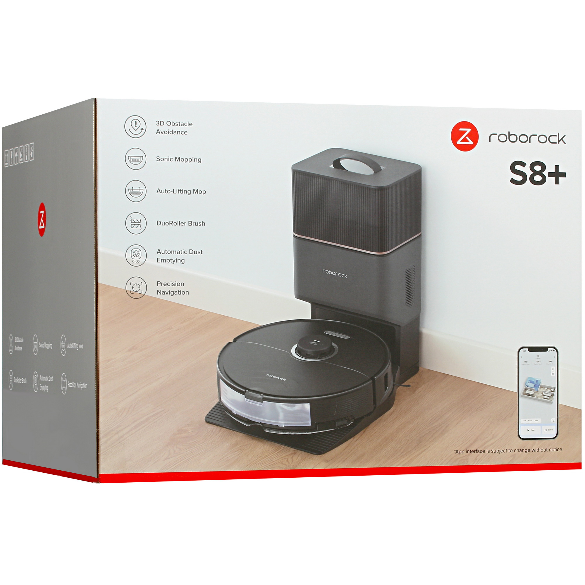 5094175 Робот-пылесос Roborock S8+ черный STDN-0108186 - Вид №10