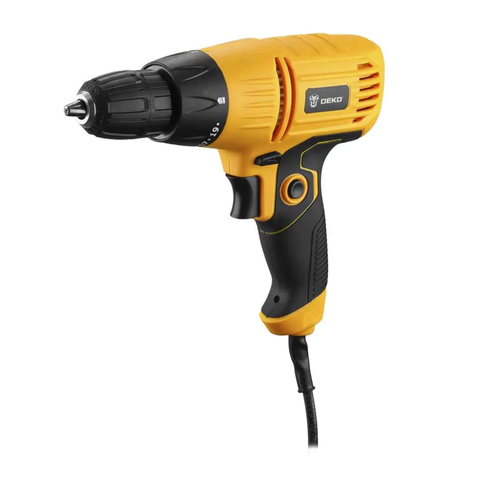 Дрель-шуруповерт сетевая Deko DKD500, 500 Вт STLM-2020245