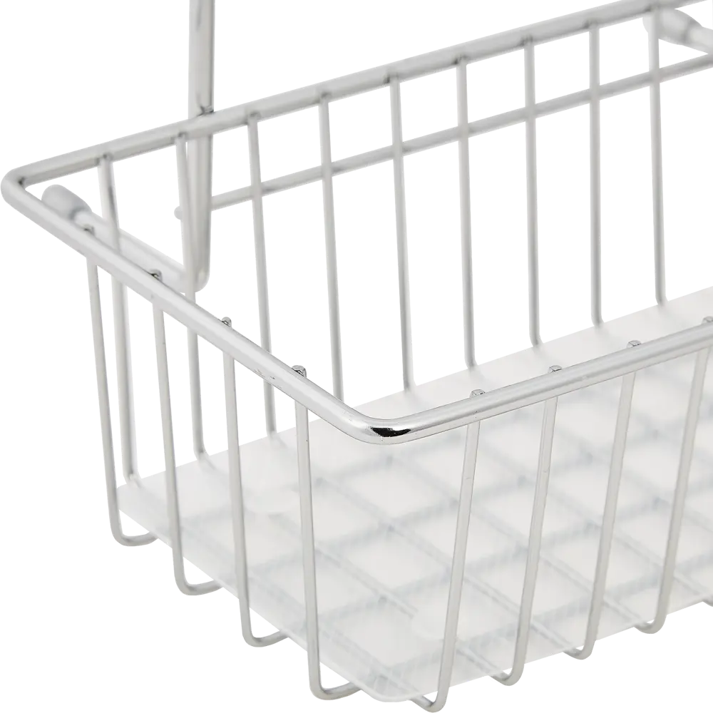 Корзина для рейлинга Аквадекор Stick 25.2x15.5x18 см сталь цвет серый STLM-2094559 - Вид №2