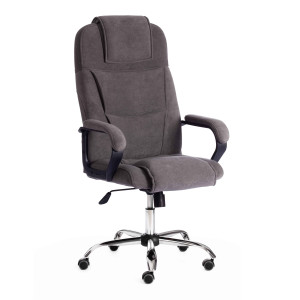 90797248 Компьютерное кресло Bergamo (22) ткань цвет серый STLM-0386687 TETCHAIR