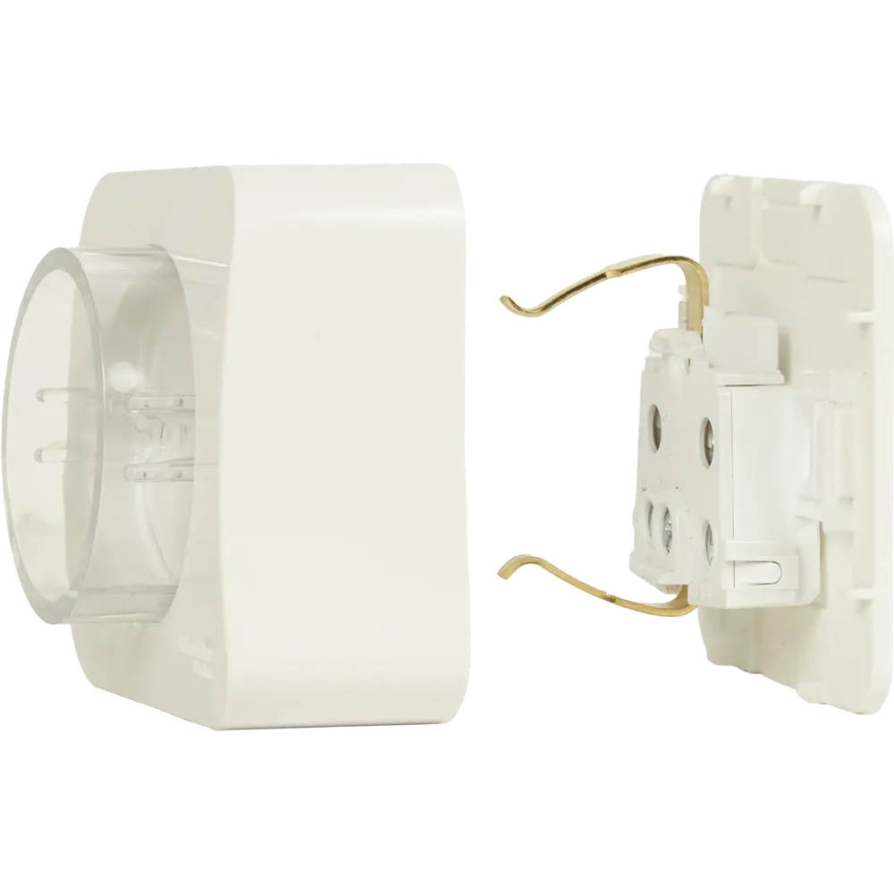 Розетка накладная Schneider Electric Blanca Компакт с заземлением цвет белый SYSTEME ELECTRIC STLM-2146223 - Вид №4
