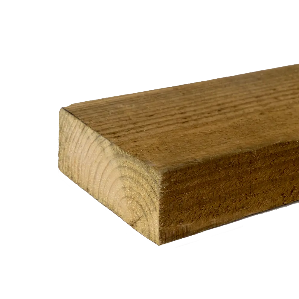 Доска нестроганая импрегнированная 40x100x3000 мм хвоя Оптима ФГИС ЛК РУСШПАЛА STLM-2058054