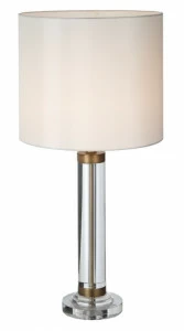 Настольная лампа Dale Crystal от RVAstley 5801 RVASTLEY КЛАССИЧЕСКИЕ 062015 Белый;прозрачный