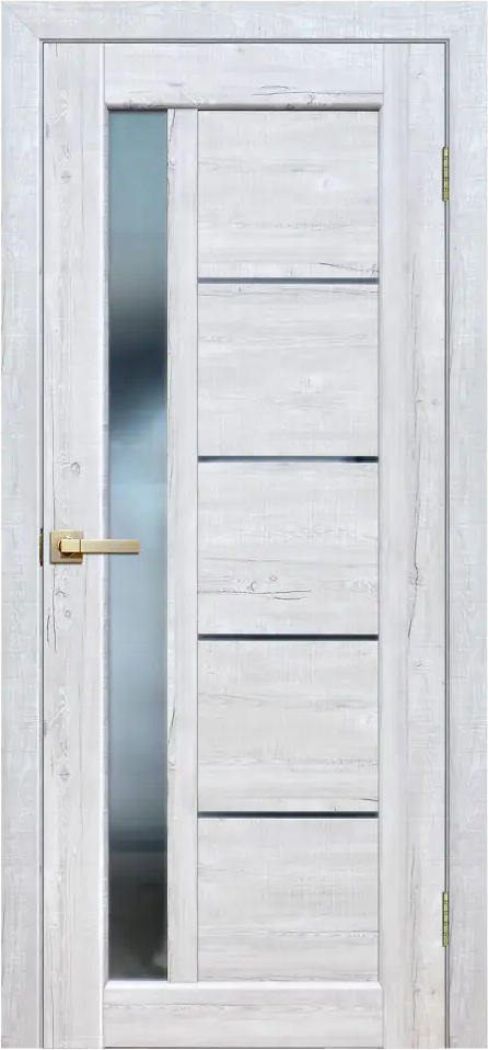 Межкомнатная дверь ARTENS Брио с декоративным стеклом 90×200 см в цвете сосна тоскана 83859926