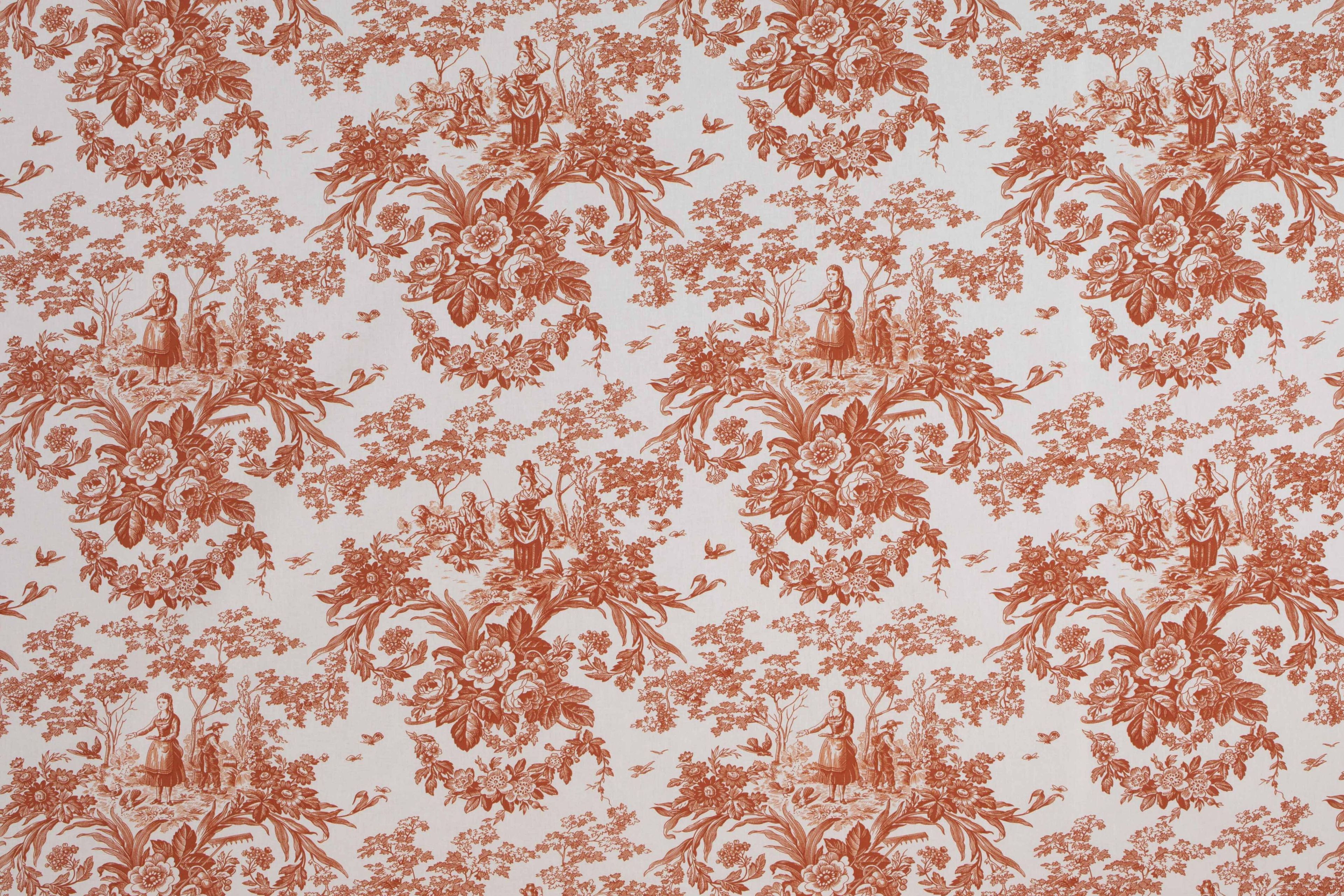 Хлопок шелкография обивочная ткань LELIEVRE Quenin-Belle Époque ARCH-00089078 - Вид №21