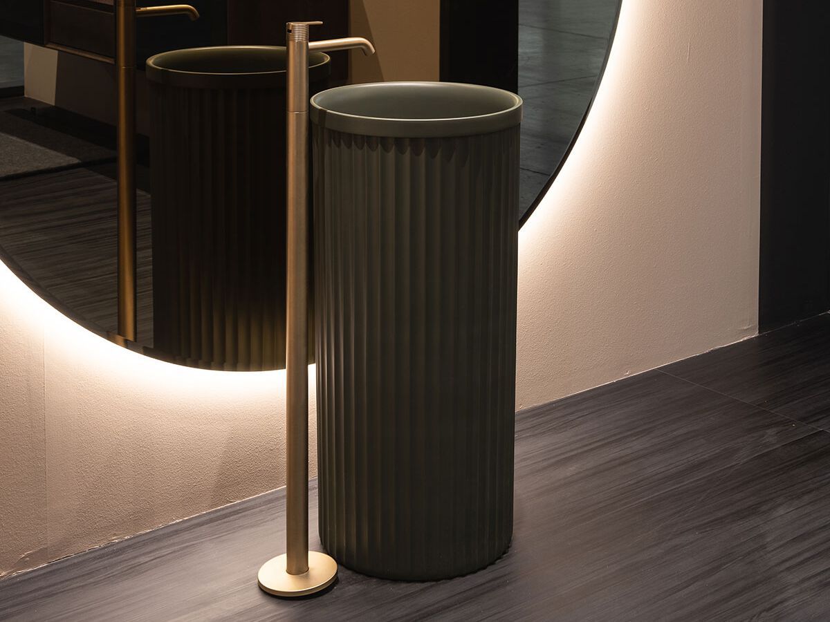 Круглая отдельно стоящая раковина из твердой поверхности Inbani Heritage ARCH-00025064 - Вид №3