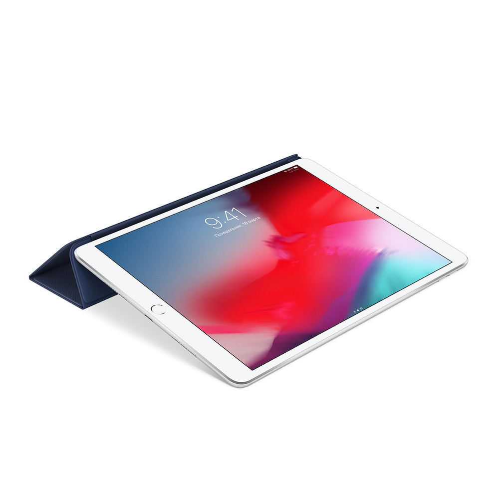 MPUA2ZM/A Leather smart cover for 10.5 ipad pro - midnight blue Apple Santreyd  - Вид №5