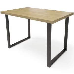 Обеденный стол прямоугольный натуральный дуб 120 см "Лофт" Н dn MILLWOOD RAW 134425 Дуб сонома;бежевый