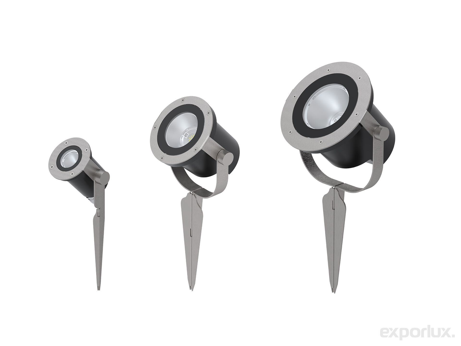 Алюминиевый регулируемый светодиодный наружный прожектор Exporlux PISO ES ARCH-00114051 - Вид №1