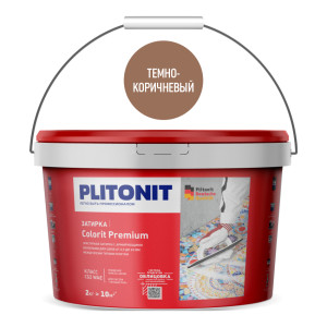 90788116 Затирка Colorit Premium 5030 темно-коричневая 2 кг STLM-0381945 PLITONIT
