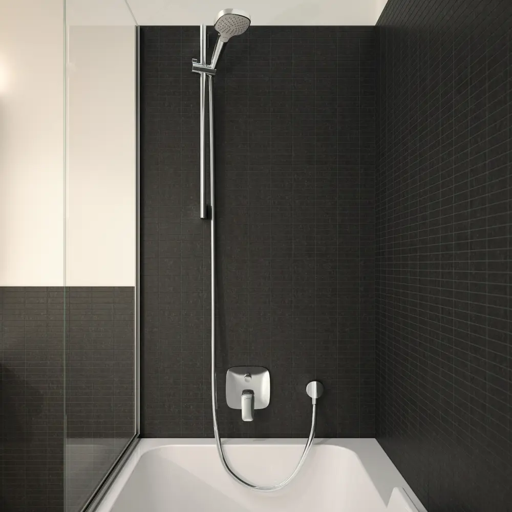 Подключение для душевого шланга Hansgrohe FixFit цвет хром STLM-2086041 - Вид №5