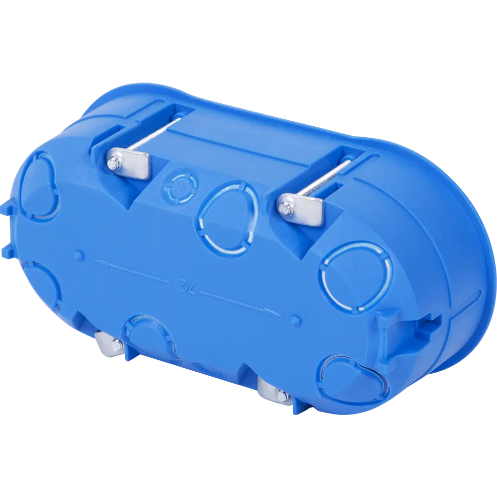 Подрозетник двойной под гипсокартон 140х65х45 мм TPlast STLM-2003008 - Вид №2