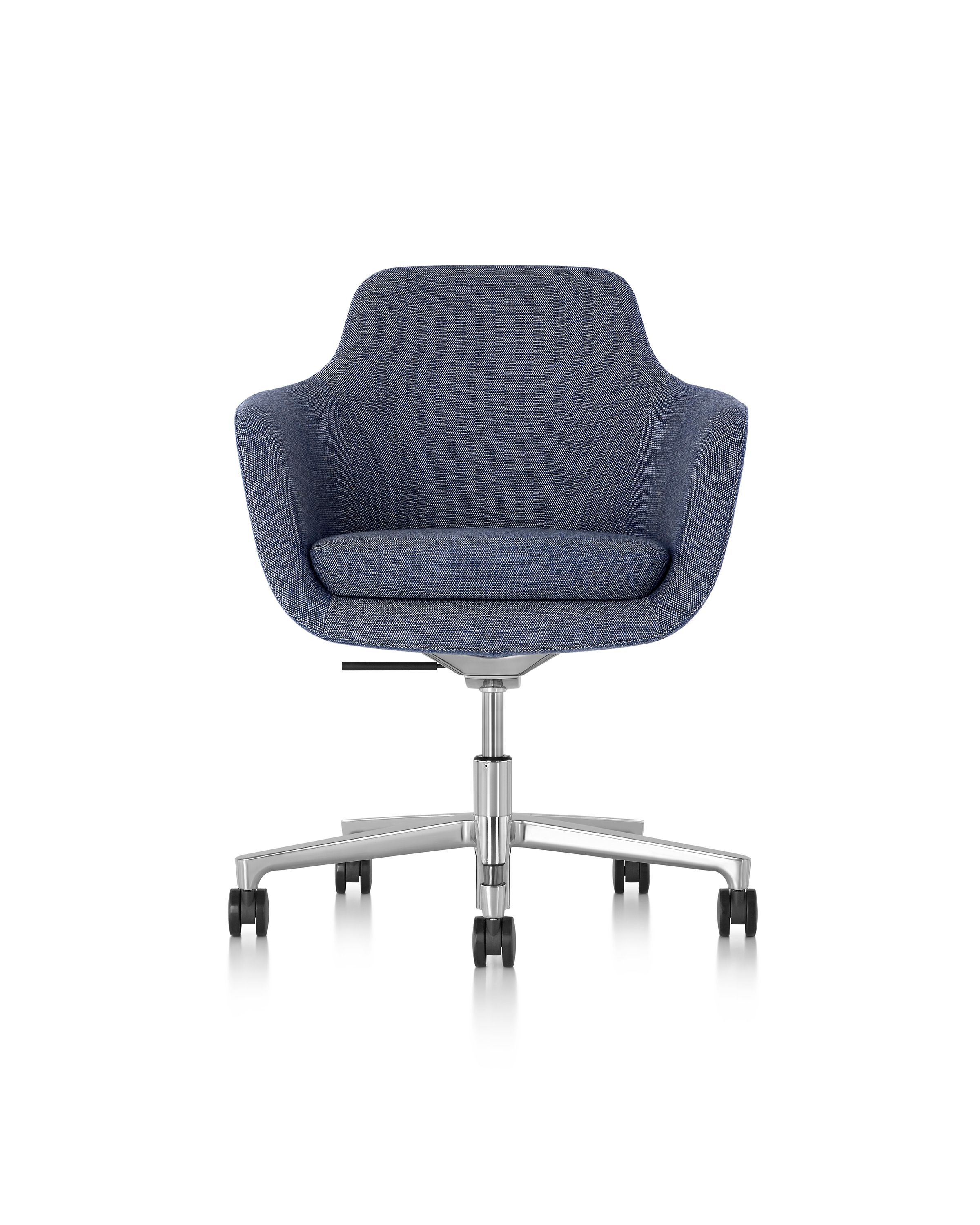 Ткань поворотный операционный офисный стул с колесами Herman Miller Saiba ARCH-00053276 - Вид №21