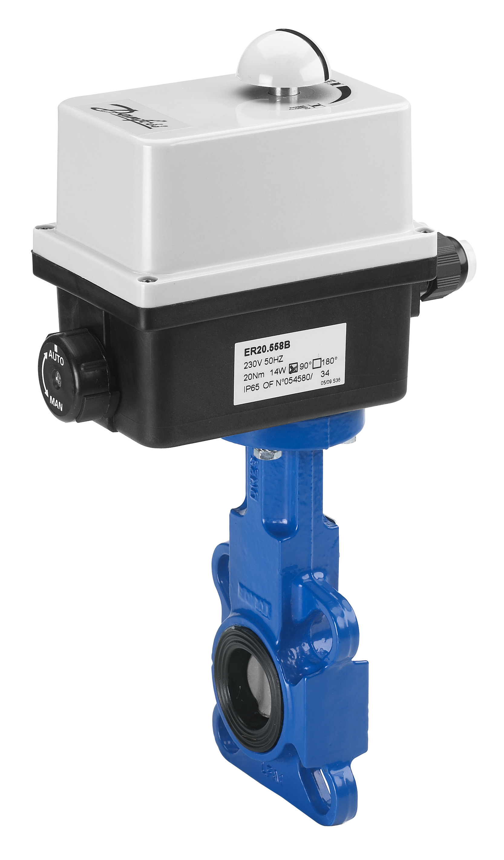 Danfoss VFY-WA VFY-WA PN16 DN65 CI/EP/EPDM 230V 065B8441  - Вид №100