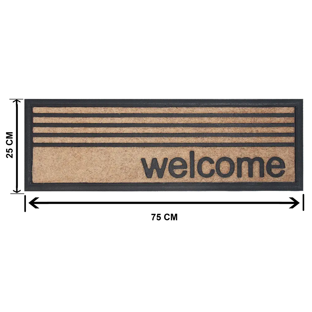 Коврик Inspire Balia WL 25x75 см полиэстер цвет золотистый STLM-2074484 - Вид №4