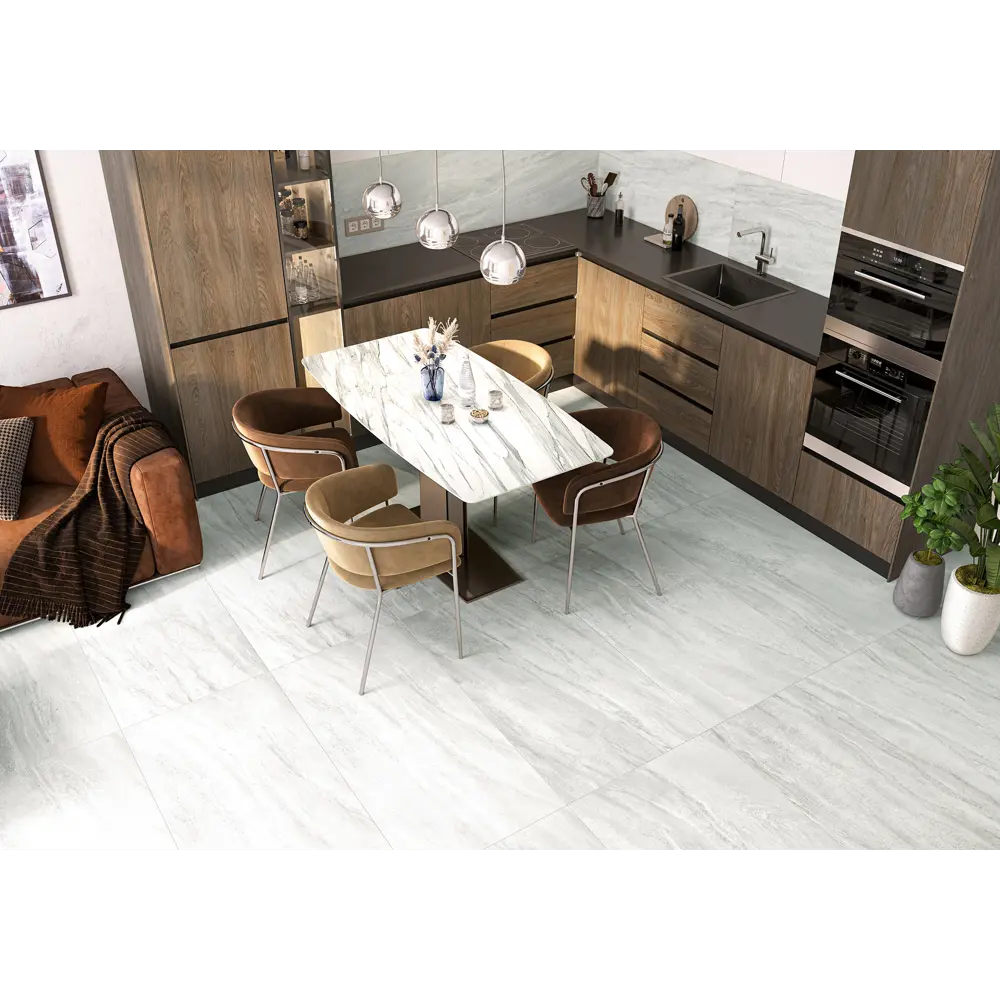 Керамогранит Alma ceramica Capriani GFA57CPR07L 57x57см 1.625 м² цвет светло-серый, цена за упаковку