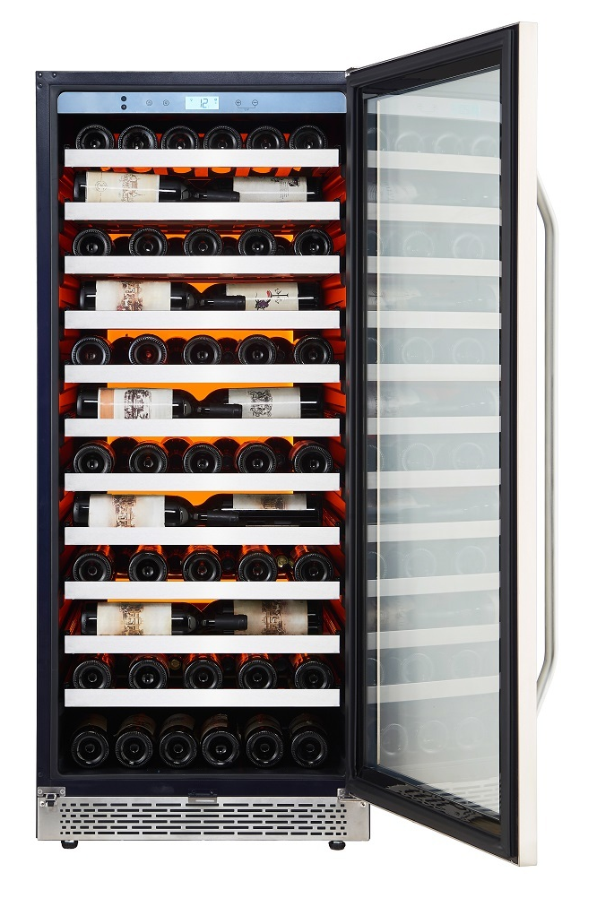 9189163 Винный шкаф Cavanova CV102-1TL серебристый STDN-0028242 - Вид №17