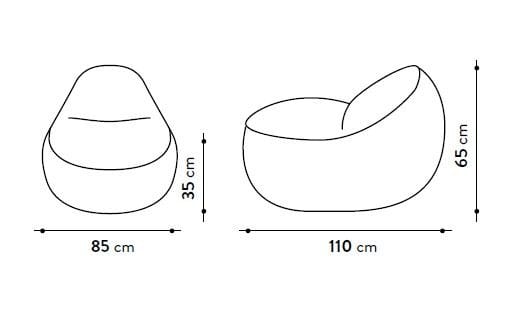 Тканевое мягкое садовое кресло GART гнездо ARCH-00052189 - Вид №8