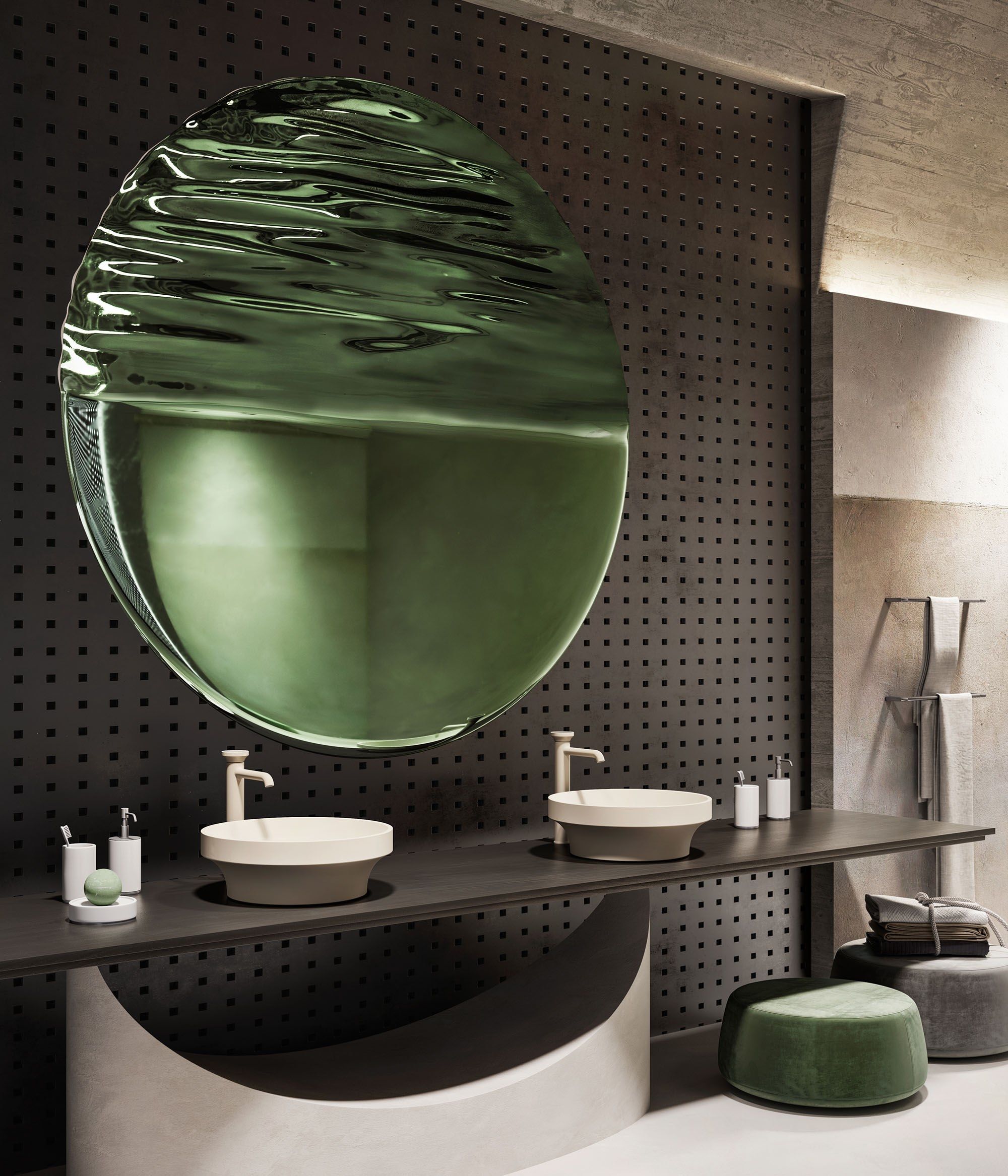 Металлический смеситель для раковины / Смеситель для биде Gessi происхождение ARCH-00120483 - Вид №13