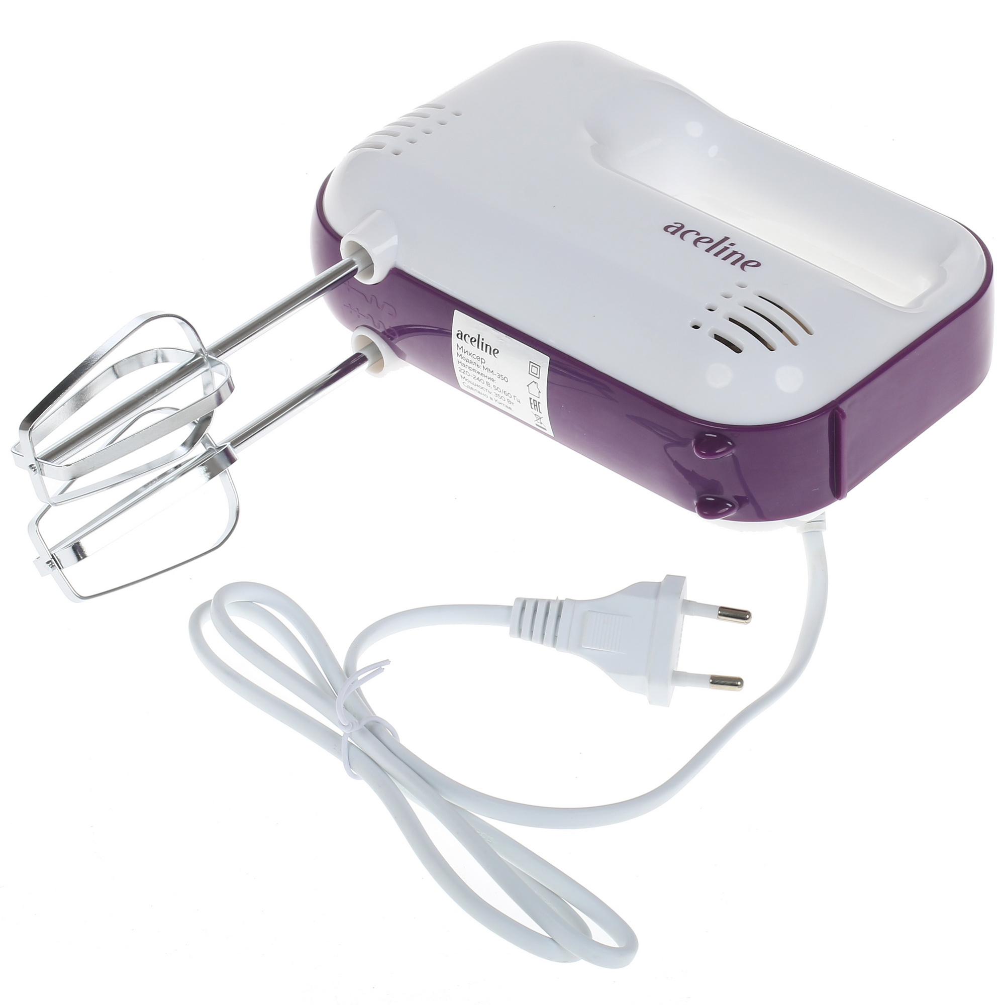 1394263 Миксер Aceline MM-350 белый STDN-0138603 - Вид №3