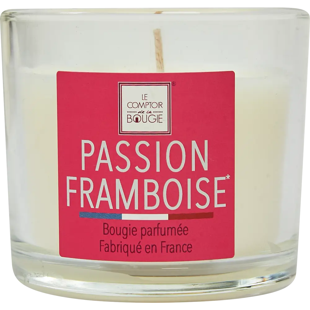 Свеча ароматизированная в стакане Малина белая 6.5 см Atmosphera STLM-2137301 - Вид №3