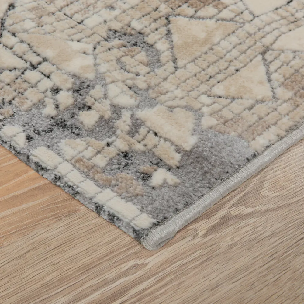 Ковер полипропилен Nika 0A863A 120х170 см цвет бежевый STLM-2049196 - Вид №1