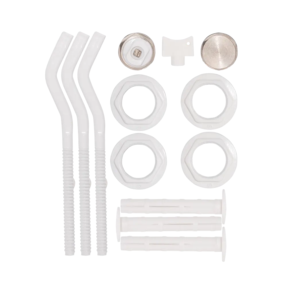 Монтажный комплект с кронштейнами для радиаторов Equation 1"x3/4" сталь
