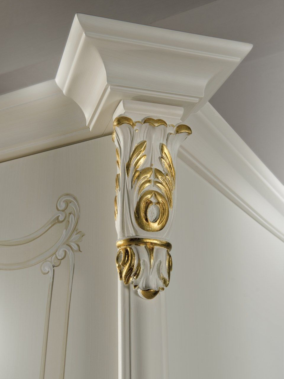 Деревянный шкаф с зеркалом CASA +39 La Fenice ARCH-00101337 - Вид №1