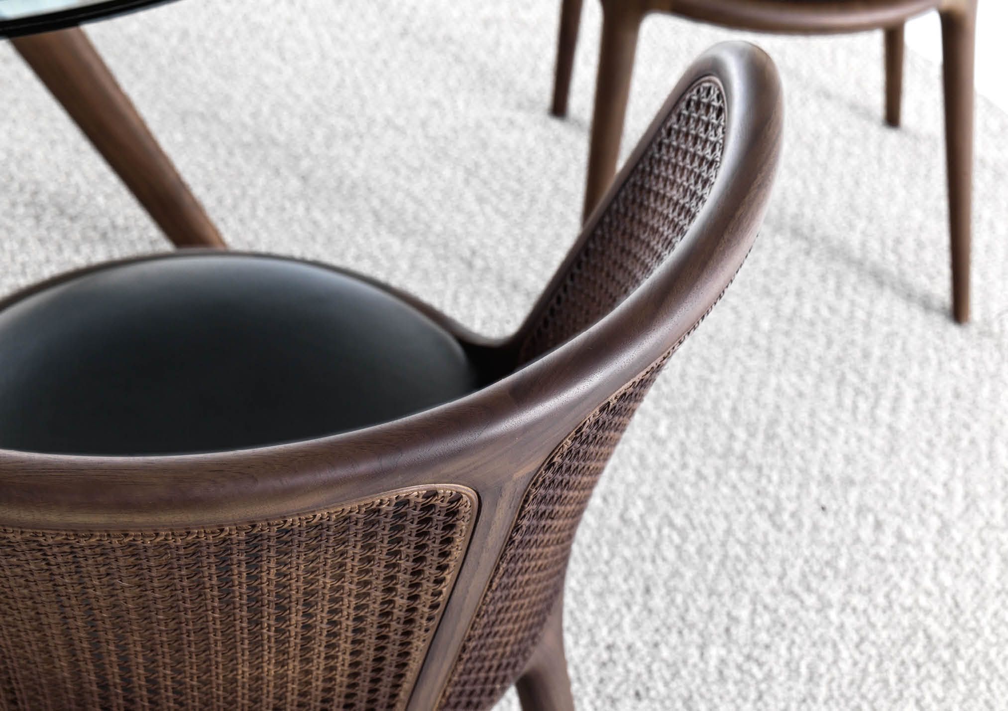 Венский соломенный стул с мягким сиденьем BertO CHERIE ARCH-00068801 - Вид №10