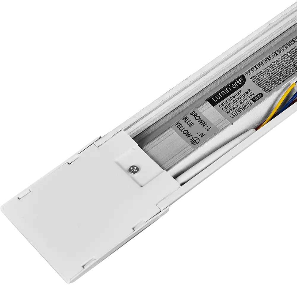 Светильник светодиодный LLFW 18 Вт 590 мм 1260 Лм 6500 К IP40 LUMIN ARTE STLM-2031160 - Вид №2