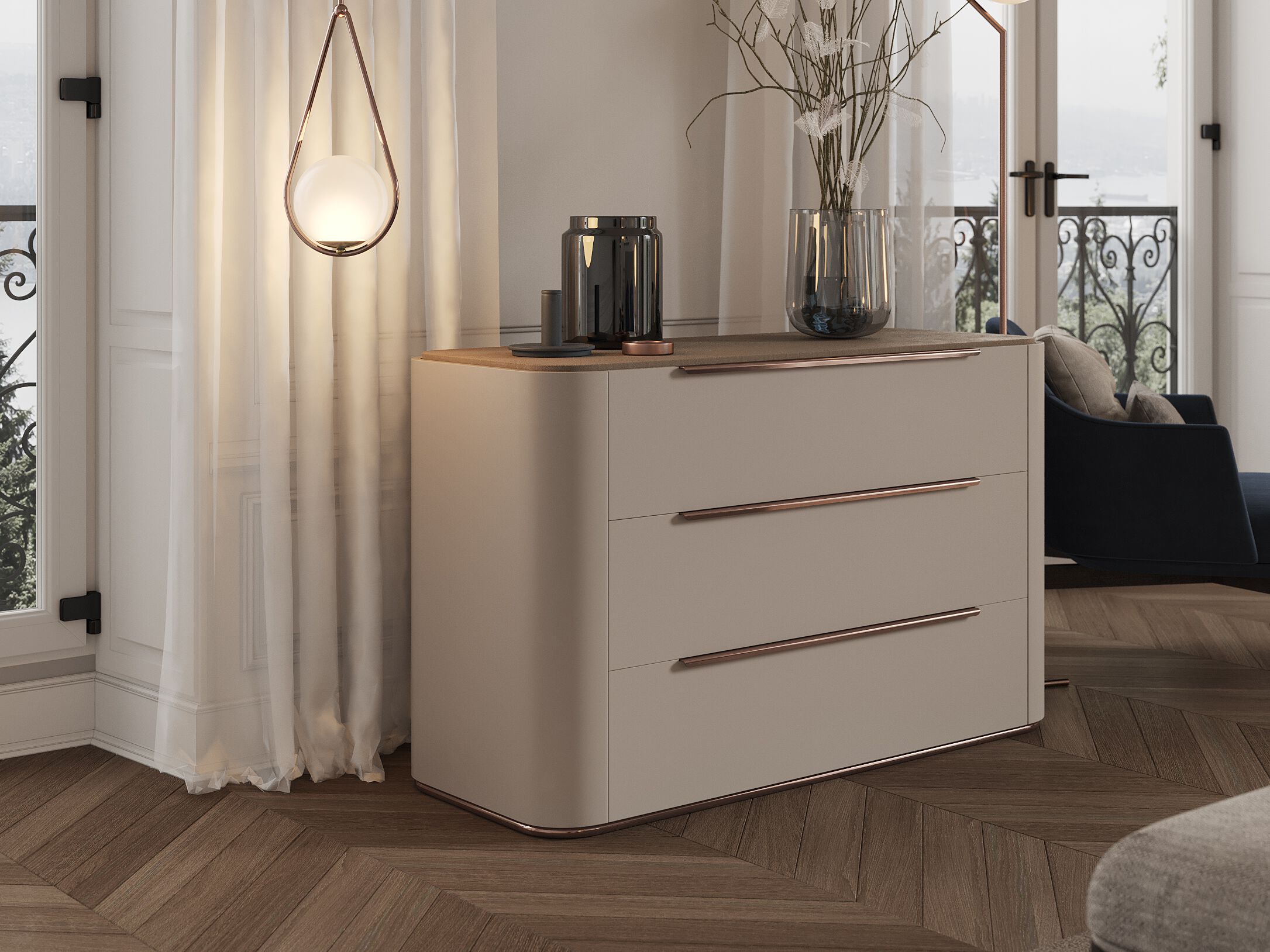 Деревянный комод PRADDY Natur ARCH-00087146 - Вид №2