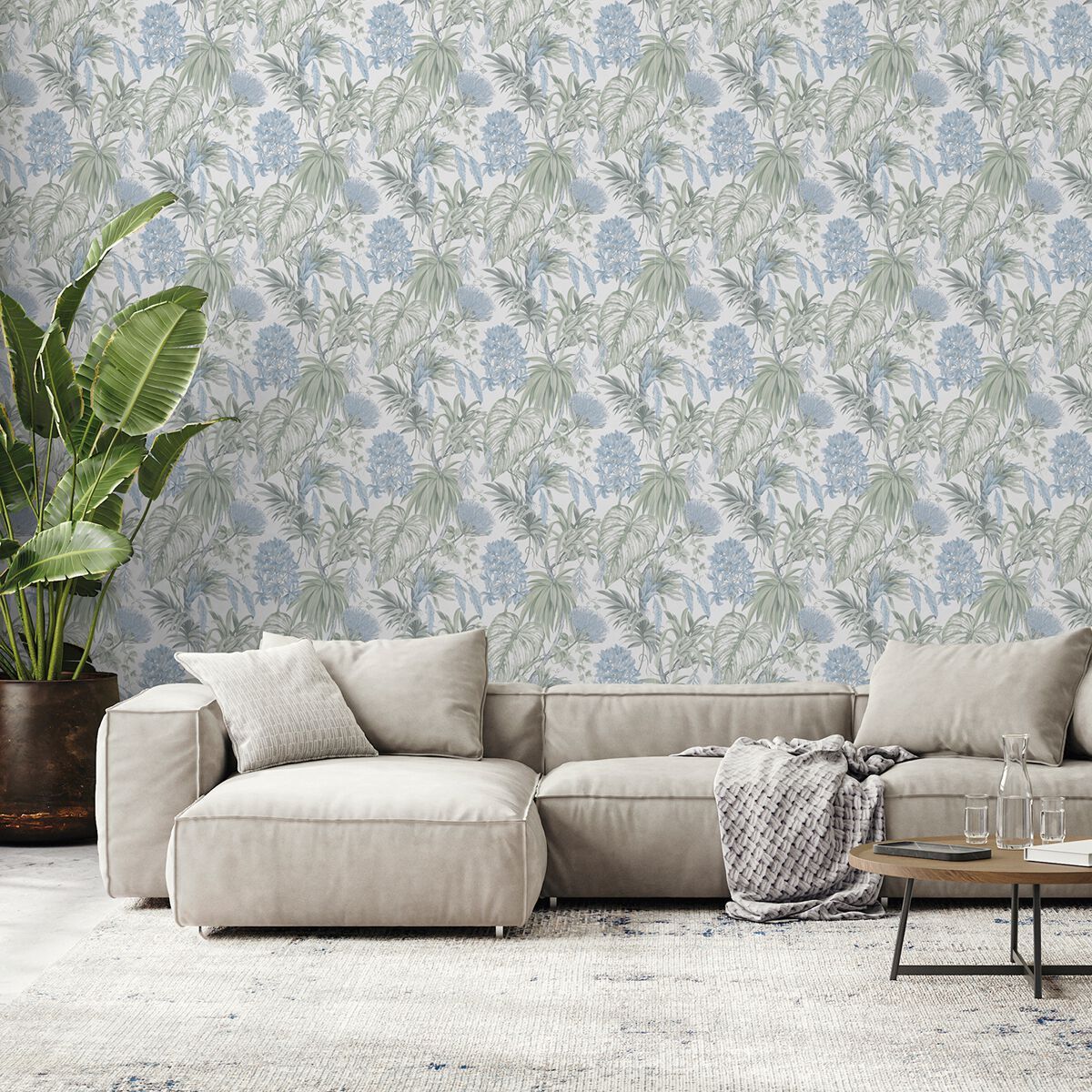 Обои с цветочными мотивами ICH Джайпур ARCH-00096110 - Вид №4