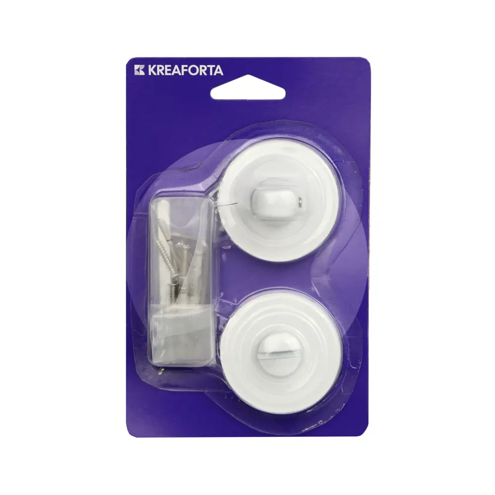 Фиксатор под ручку KREAFORTA алюминий цвет белый STLM-2210256 - Вид №3