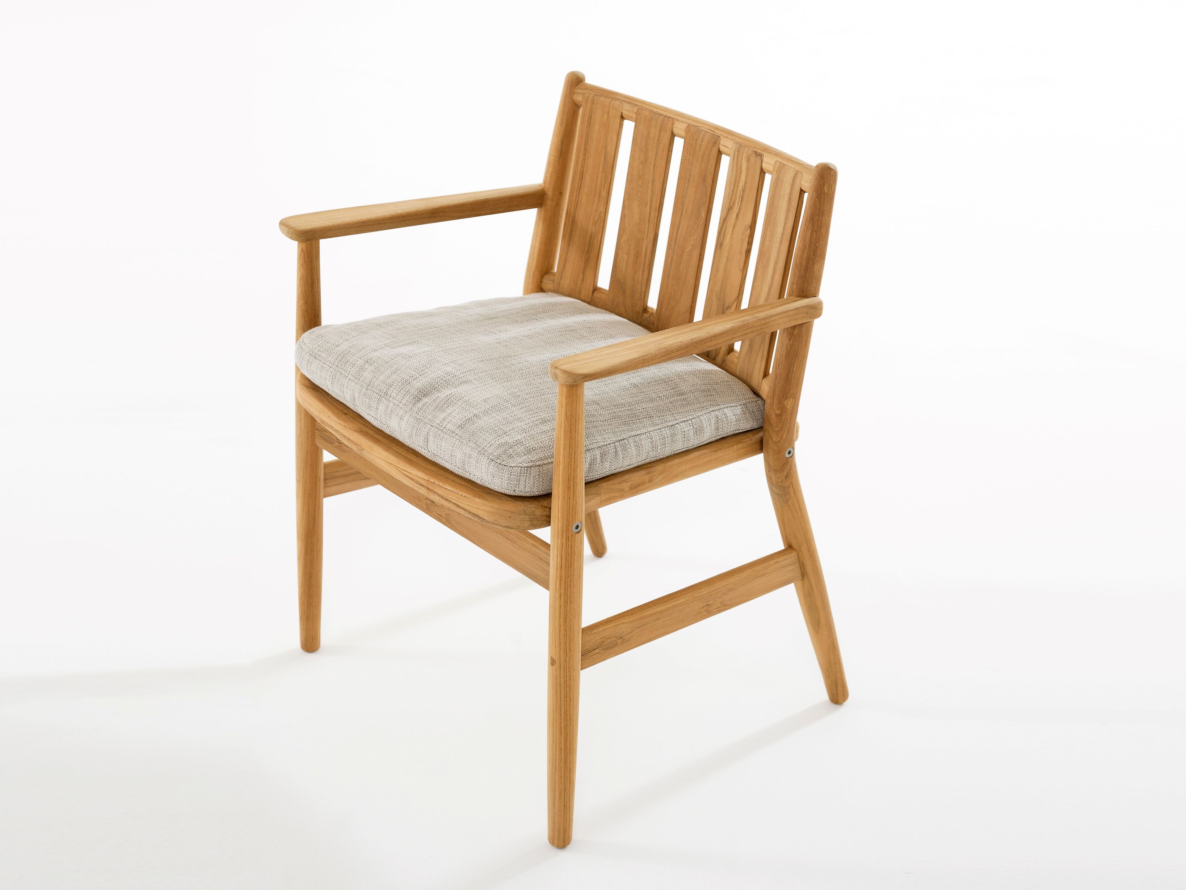 Стул для сада из тикового дерева с подлокотниками RODA Levante ARCH-00118292