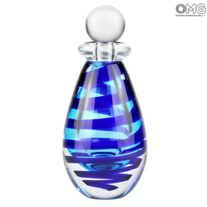 3143 ORIGINALMURANOGLASS Флакон Тиррения- соммерсо- Original Murano Glass OMG 9 см