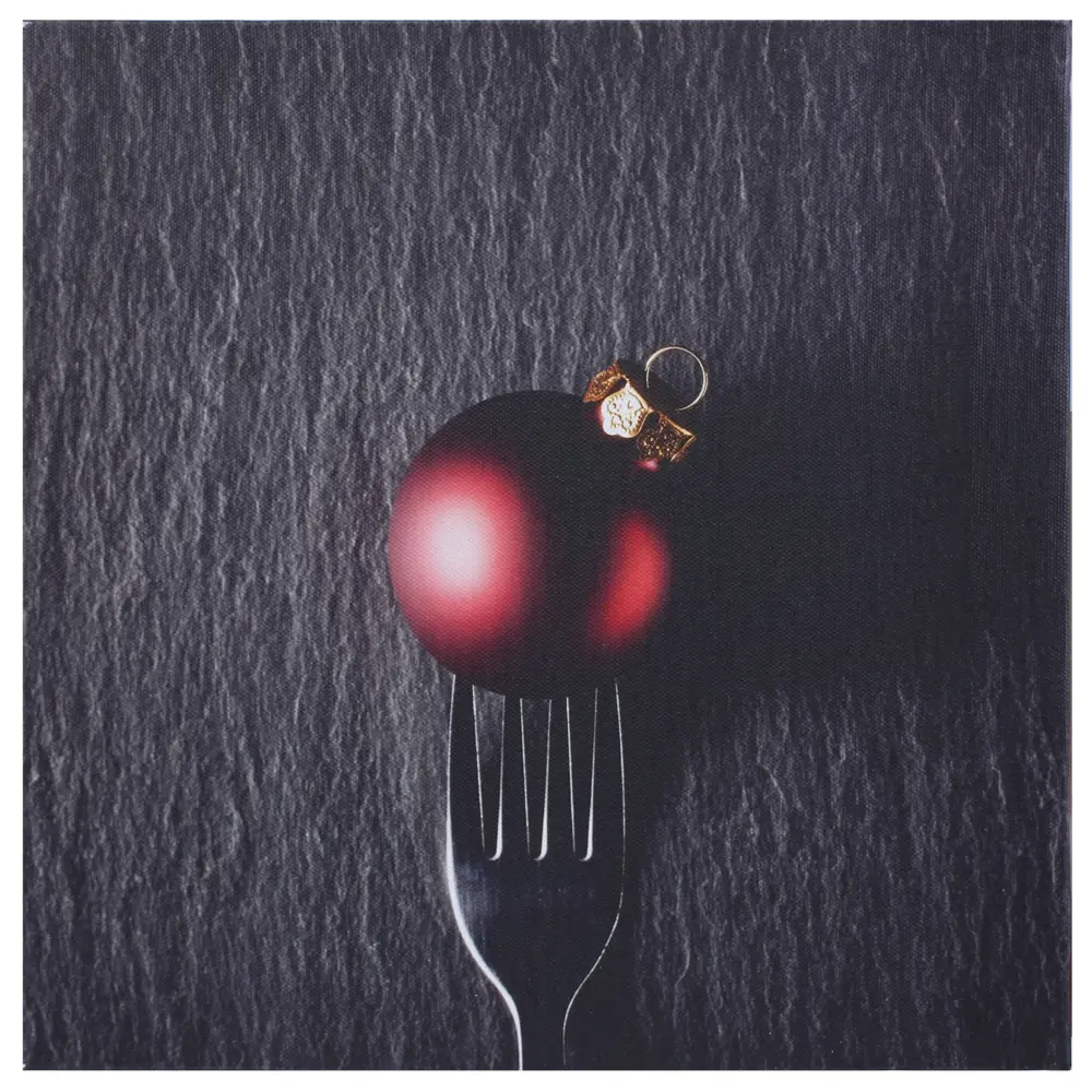 Картина на холсте «Шарик на вилке» 30x30 см Santreyd STLM-2138976