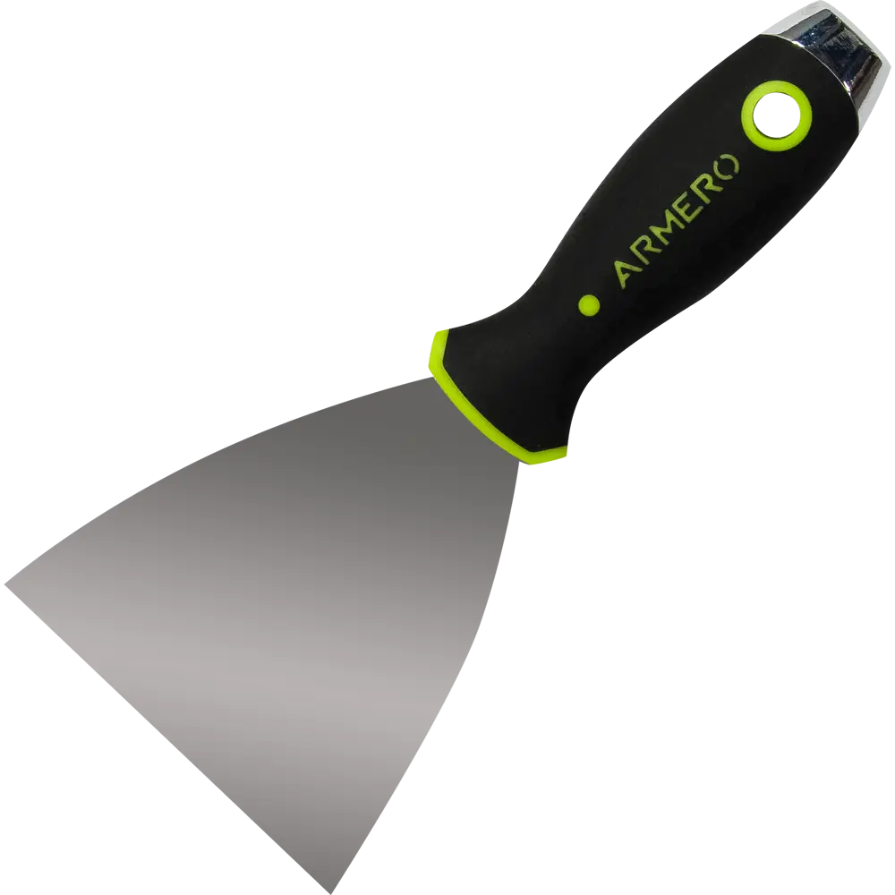 Шпатель малярный 100 мм нержавеющая сталь Armero STLM-2123284