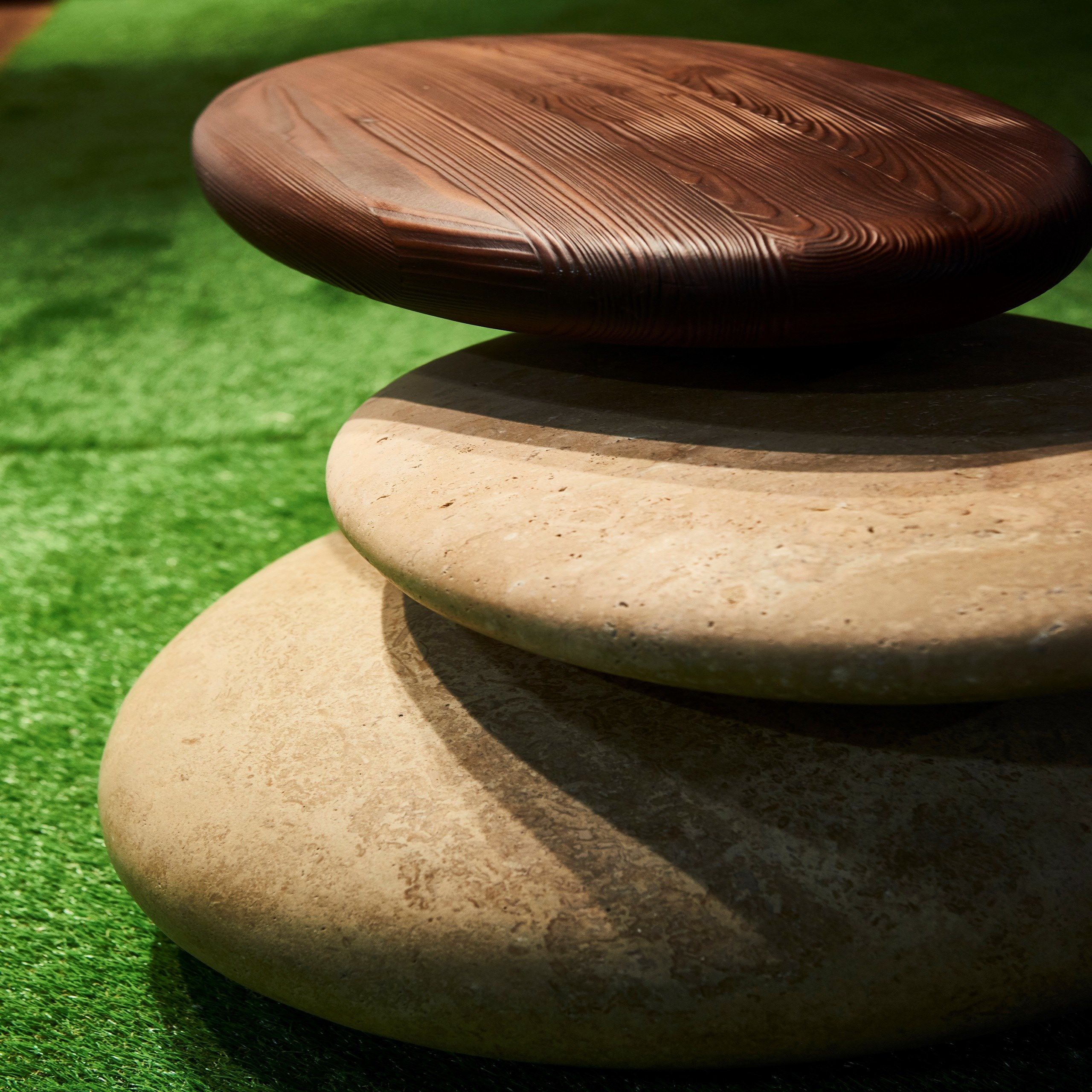 Сиденье из мрамора и лиственницы Kreoo Keir ARCH-00093970 - Вид №3