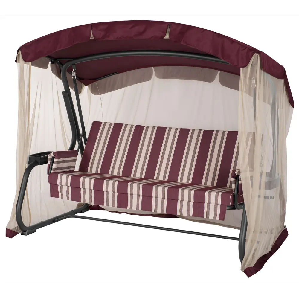 Качели садовые Удачная мебель Бристоль A51А.003 3-х местные (до 350 кг) нет STLM-2185256