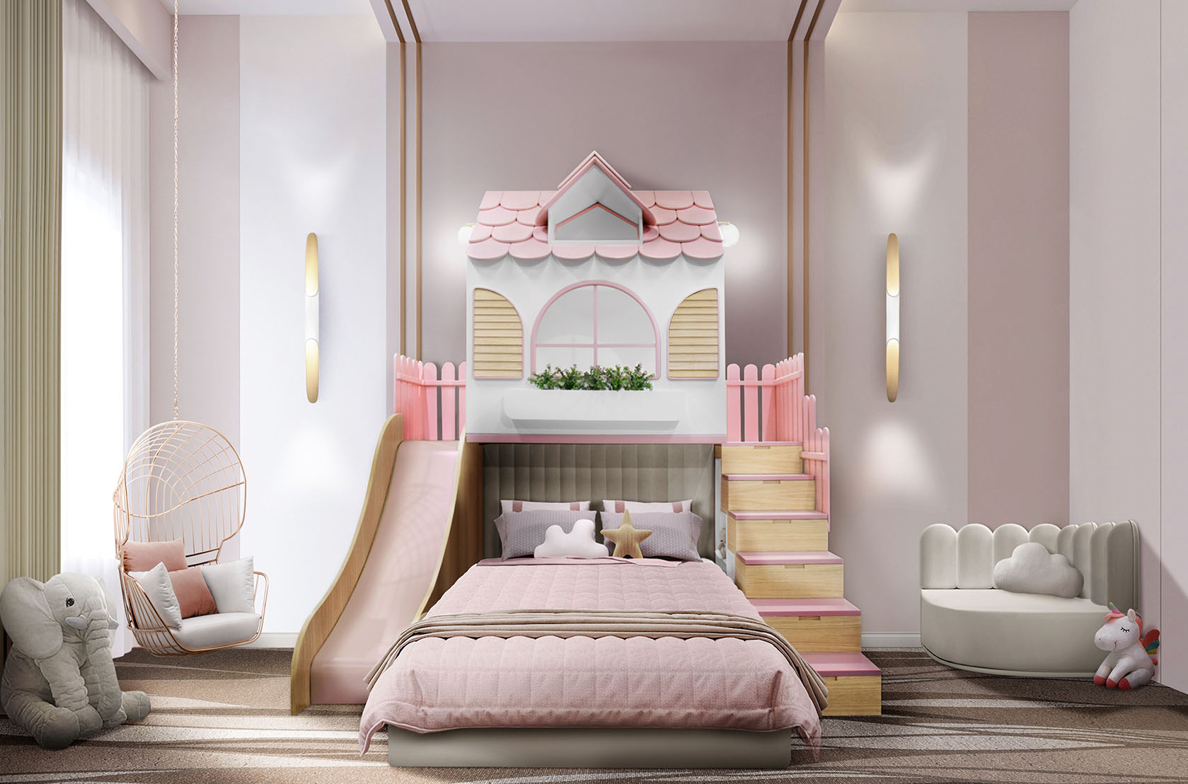 CIST532 Детское подвесное кресло Нодо Circu  - Вид №10