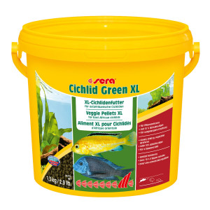 ПР0042135 Корм для рыб для цихлид растительноядных Cichlid Green XL 3800мл (1,3кг) SERA