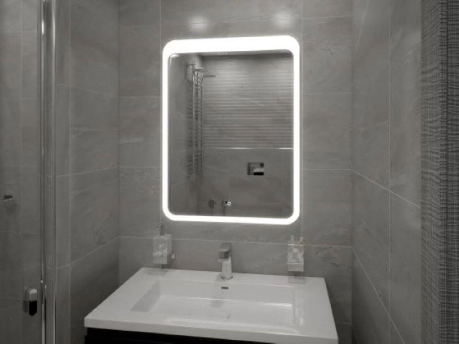 90585921 Зеркало для ванной с подсветкой 60х80см ADDA STLM-0295943 VENECIANA