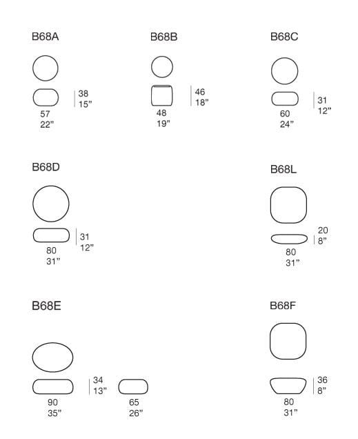 Круглая веревка сад пуфик Paola Lenti восемь ARCH-00088148 - Вид №8