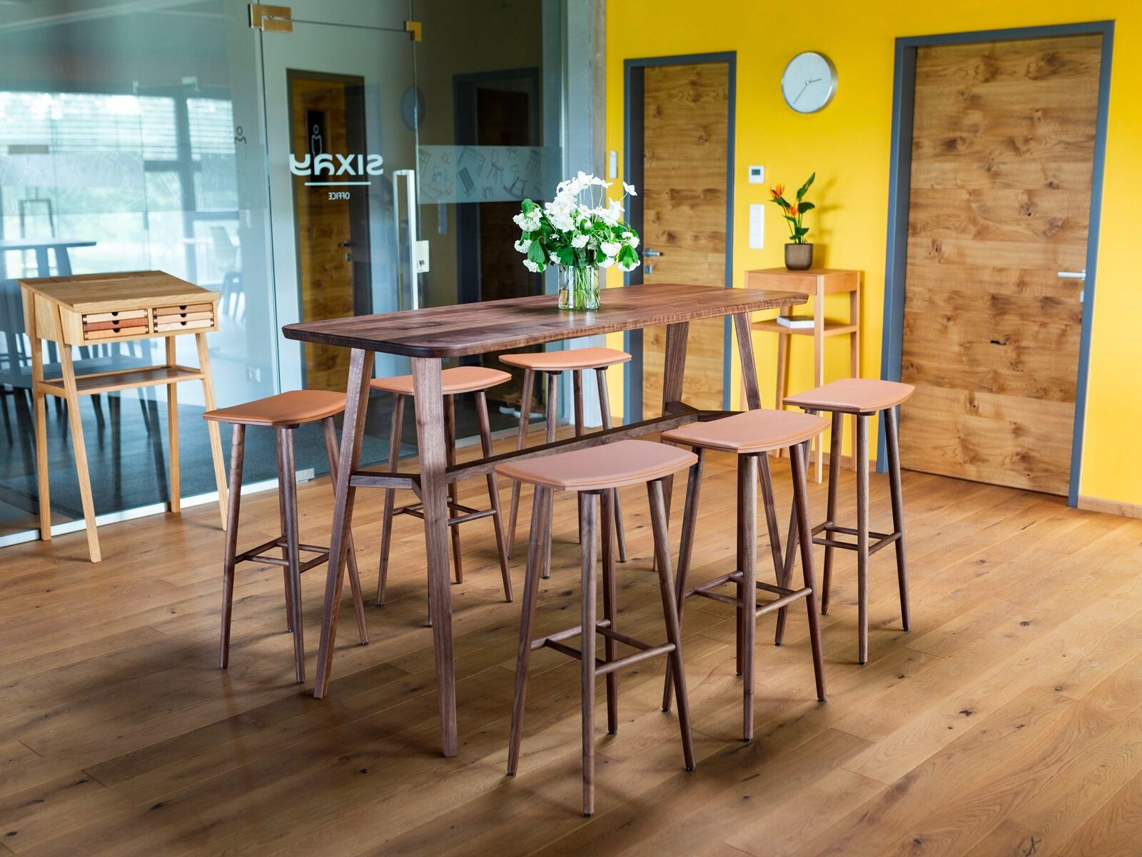 Барный стул из массива дерева sixay furniture Paul ARCH-00108361 - Вид №6